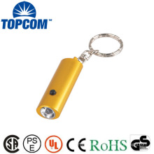 Mini Torch Button Cell Led Light Keychain